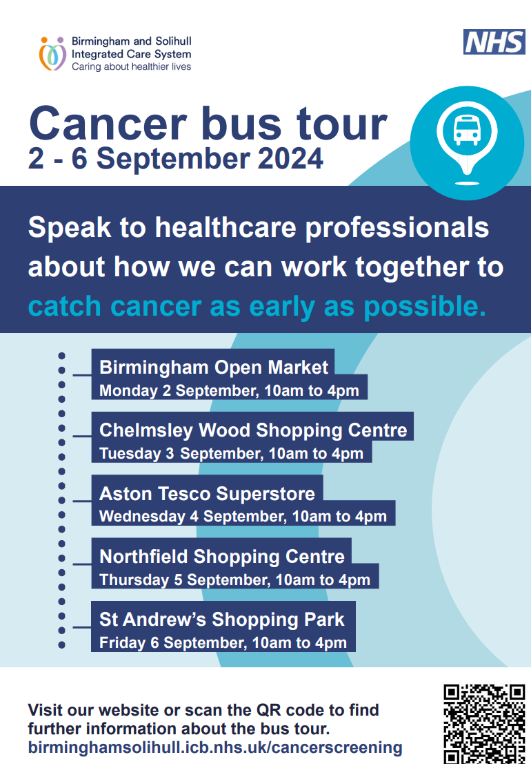 Cancer bus poster Cancer bus poster
